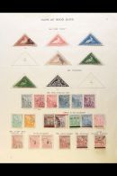 CAPE OF GOOD HOPE 1853-1902 MINT & USED COLLECTION - With A Group Of Triangulars Incl. 1853 4d, 1855-63 1d... - Unclassified