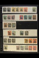 1913-24 USED "ADMIRALS" COLLECTION An Impressive All Different Collection Displaying A Big Range Of Identified... - Andere & Zonder Classificatie