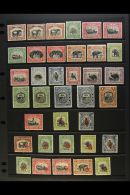 1909-1941 FINE MINT COLLECTION. An ALL DIFFERENT Collection With Many Shade & Perforation Variants, Neatly... - Bornéo Du Nord (...-1963)