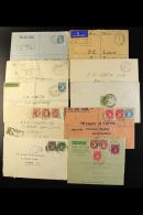 1937-53 KGVI FRANKED COMMERCIAL COVERS COLLECTION A Lovely Range Of Covers With Many Registered And Airmail, From... - Nigeria (...-1960)