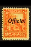 OFFICIALS 1936-61 2d Orange Perf 12½, SG O123b, Very Fine Mint For More Images, Please Visit... - Altri & Non Classificati