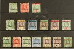 1908-10 MINT COLLECTION, SG 1/16, Very Fine Mint (16 Stamps) For More Images, Please Visit... - Andere & Zonder Classificatie