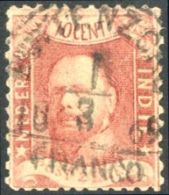 NETHERLANDS INDIES 1868 10c Carmine Perf 12½x12, SG 2 (NVPH 2), Very Fine Used. For More Images, Please... - Andere & Zonder Classificatie