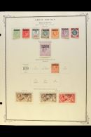 BRITISH CURRENCY 1907-1955 FINE MINT All Different Collection On Printed Pages. Note 1907-13 KEVII Set; 1914-31... - Altri & Non Classificati