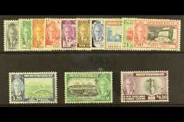 1951 Complete Definitive Set, SG 123/135, Very Fine Used. (13 Stamps) For More Images, Please Visit... - Montserrat