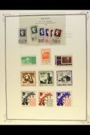 1929-77 AIR POST COLLECTION An Extensive Mint/nhm Or Used (mostly Very Fine Mint) Collection Presented On Printed... - Mexique