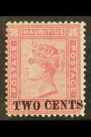 1891 2c On 17c Rose, SG 119, Fine Mint. For More Images, Please Visit... - Mauricio (...-1967)