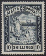 1899 10s Blue-black Definitive, SG 35, Fine Never Hinged Mint. For More Images, Please Visit... - Malte (...-1964)