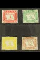 TRENGGANU 1937 Postage Due Set, SG D1/4, Never Hinged Mint (4 Stamps) For More Images, Please Visit... - Other & Unclassified