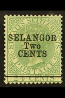 SELANGOR 1891 2c On 24c Green, SG 47, Very Fine And Fresh Mint. For More Images, Please Visit... - Other & Unclassified