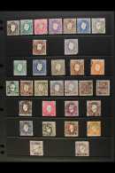 1888-1894 USED LUIS COLLECTION Presented On A Stock Page. Includes 1888 Perf 12½ 5r, 10r, 20r, 25r, 40r,... - Other & Unclassified