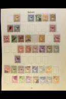 1879-94 QUEEN VICTORIA ISSUES MOSTLY USED COLLECTION (unless Stated) On A Printed Album Page, Includes 1879 6c... - Nordborneo (...-1963)