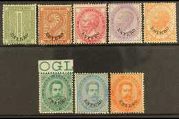 PO's IN THE LEVANT 1874-83 Mint Group, Includes 1874 Values To 2L, Plus 1881-83 Values To 2L. (8 Stamps) For More... - Autres & Non Classés