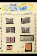 REVENUES 1952-79 Group Of Proofs And Errors, Includes 1952 5m, 10m, 20m, And 50m Imperf Plate Proof Pairs In Black... - Andere & Zonder Classificatie