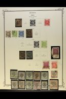 1870-1950 WONDERFUL COLLECTION On Pages, Fine Mint & Used Stamps, Inc A Few 1870-76 Lion Types Mostly Used,... - Iran