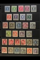 COCHIN OFFICIALS 1913-49 All Different Mint Or Used Collection, Includes 1913 Complete Set Mint (the 3p Is... - Other & Unclassified