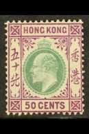 1904-06 50c Green And Magenta On Chalk Surfaced Paper, SG 85a, Fine Mint. For More Images, Please Visit... - Other & Unclassified