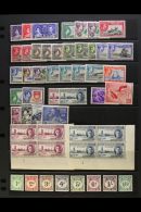 1937-55 KING GEORGE VI COMPLETE FINE MINT COLLECTION Includes The Basic Issues Complete, SG 40/62, Plus Many... - Gilbert & Ellice Islands (...-1979)