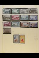 1953-83 FINE MINT COLLECTION An Attractive Collection On Album Pages Which Includes 1953-59 Complete Definitive... - Gibilterra