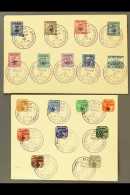 SUDETENLAND 1938 Group Of Philatelic Covers & Cards Bearing Various Stamps Of Czechoslovakia With Private... - Sonstige & Ohne Zuordnung