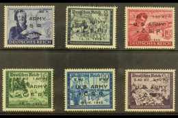 FRANZENBAD 1945 "U.S. Army V CSR" Local Private Overprints On Germany (see Michel Private Issues 1939/45 Section),... - Other & Unclassified