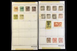 VARIOUS COLONIES - BETTER EARLY ITEMS 1859-1906 Old Time All Different Mint Or Used Group On Ancient Club Pages,... - Autres & Non Classés