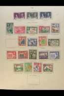 1937-55 All Different Fine Used Collection Of King George VI Issues, Includes 1938-55 Defins With Most Values To... - Fidschi-Inseln (...-1970)