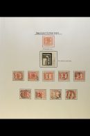 POSTAGE DUES 1884-1952 USED COLLECTION, Good Lot With 1884 & 1886-7 Sets,1888 All Values To 2pi Plus A Group... - Andere & Zonder Classificatie