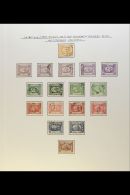 1867-71 Fine Used Group Neatly Arranged, We See Complete Set With Additional Shades, Plus Reconstructions Of All... - Other & Unclassified