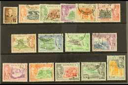 1951 Complete Definitive Set, SG 120/134, Very Fine Used. (15 Stamps) For More Images, Please Visit... - Dominique (...-1978)