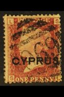 1881 1d Red Plate 181, SG 2, With Neat 969 Cancel.  For More Images, Please Visit... - Andere & Zonder Classificatie