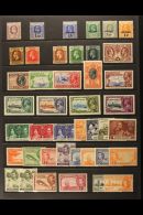 1907-2005 MINT COLLECTION. An ALL DIFFERENT Collection On Stock Pages That Includes 1907 KEVII 6d, KGV Defins To... - Kaaiman Eilanden
