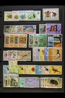 1971-1976 NEVER HINGED MINT Complete Run Of Sets From Aldabra Nature Reserve Through To Wildlife (4th Series), SG... - Territorio Británico Del Océano Índico