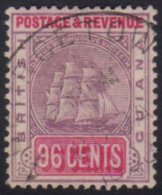 1889 96c Dull Purple And Carmine SG 205, Fine Cds Used. For More Images, Please Visit... - Guyane Britannique (...-1966)