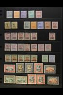 1876-1935 MINT COLLECTION CAT £1300+ Presented On A Pair Of Stock Pages & Inc 1876 CC Wmk Range To 48c,... - Britisch-Guayana (...-1966)