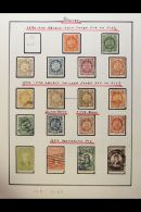 1869-1951 ALL DIFFERENT COLLECTION A Most Useful Mint & Used Collection Presented In A Album. Includes... - Bolivia