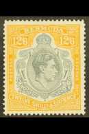 1938-53 12s6d Grey & Pale Orange Perf 13 KGVI Key Type, SG 120e, Very Fine Mint, Fresh. For More Images,... - Bermudas