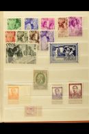 1869-1950s STOCKBOOK HOARD Of Mint & Used Issues Inc Leopold I To 2f Mint, Plus 5f & 25f Telegraph Mint,... - Other & Unclassified