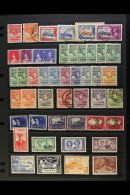 1933-1983 MINT & USED RANGES On Stock Pages, Inc 1935 Jubilee Set Used, 1938 Set Mint (5s & 10s Used),... - Andere & Zonder Classificatie