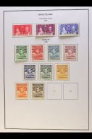 1933-1966 VERY FINE MINT COLLECTION On Leaves, Inc 1938 Set To 2s6d, 1948 Wedding Set, 1954-58 Set (1s3d To 10r... - Other & Unclassified