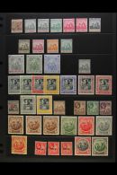 1892-1935 ALL DIFFERENT MINT COLLECTION Presented On A Pair Of Stock Pages. Includes Amongst Others, 1892-1903... - Barbados (...-1966)