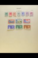 1937-52 KGVI FINE MINT COLLECTION On Printed Album Pages, COMPLETE RUN OF BASIC ISSUES Including 1938-52 Defins... - Autres & Non Classés