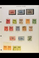 OFFICIALS 1931-3 "O S" USED OVERPRINTS, Complete Basic Run From Kingsford Smith Flights To 1s Green Lyrebird, SG... - Other & Unclassified