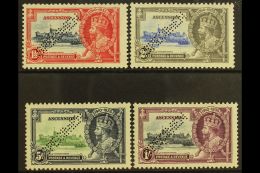 1935 Silver Jubilee Set Complete, Perforated "Specimen", SG 31s/34s, Nhm (4 Stamps) For More Images, Please Visit... - Ascensión