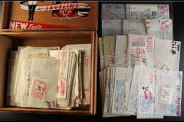 1880s-1970s CIGAR BOX GLASSINE SORTER. A Largely Unchecked Mass Of Mint, Never Hinged Mint & Used Issues In A... - Andere & Zonder Classificatie