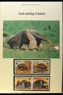 WORLD WILDLIFE FUND An Attractive & Interesting 1980s Worldwide Collection In An Album With Slipcase, Each... - Non Classificati