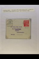 WORLD WAR TWO MAIL OF MALTA 1939-45 Assembly Of Censored Covers, Cards, And Other Items From Malta Attractively... - Sin Clasificación