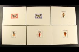 BUTTERFLIES AND INSECTS - GABON EPREUVES DE LUXE 1970's/80s All Different Epreuves De Luxe, Mostly In Sets. (19... - Zonder Classificatie