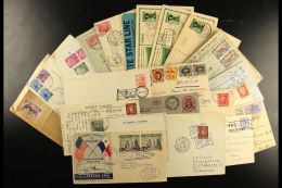 WORLD SHIP COVERS 1857-1958 Interesting Group Of Covers & Cards Showing Various Ship & Maritime Postmarks,... - Otros & Sin Clasificación
