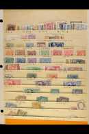 ALL WORLD UNCHECKED HOARD An ALL PERIOD (1850's -1960's) Mint, Nhm And Used Accumulation On Stock Pages. Useful... - Autres & Non Classés